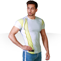 خرید پستی تی شرت مردانه Zip اصل