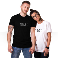 خرید پستی ست تی شرت مردانه و زنانه Night-Day اصل