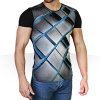 خرید پستی تی شرت سه بعدی Rubik اصل